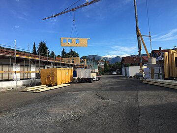 Jörg Elektronik - Extension of the company building